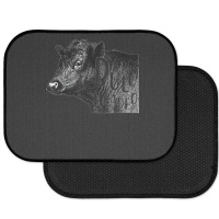 Bullheaded Cow Lover Funny Country Farm Style Sarcasm Rear Car Mat | Artistshot