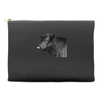 Bullheaded Cow Lover Funny Country Farm Style Sarcasm Accessory Pouches | Artistshot