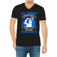 Paramedic Women Emergency Medical Technician Ambulance V-neck Tee | Artistshot