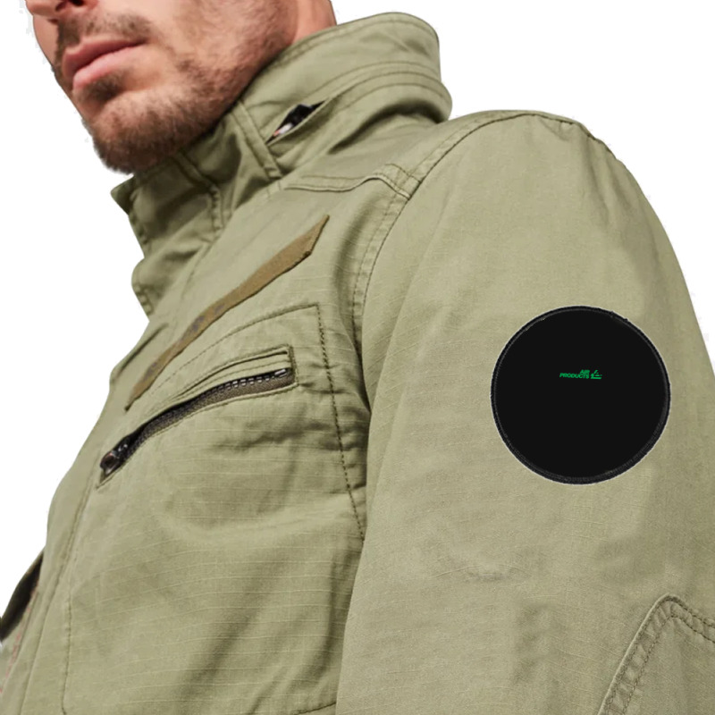 Amazing Air Products Green Design Round Patch | Artistshot