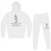 Latin Saying Ancient Rome Classical Roman Quote Hoodie & Jogger Set | Artistshot