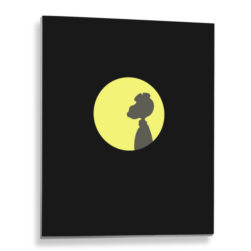 Yellow Snoop Gift Metal Print Vertical | Artistshot