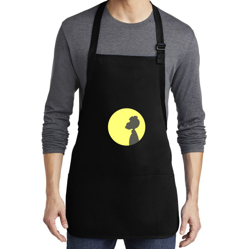 Yellow Snoop Gift Medium-length Apron | Artistshot