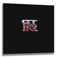 Gtr Carbon Fiber 1 Metal Print Square | Artistshot