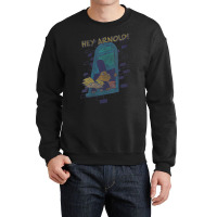 Womens 90s Hey Arnold On The Lookout V-neck Crewneck Sweatshirt | Artistshot