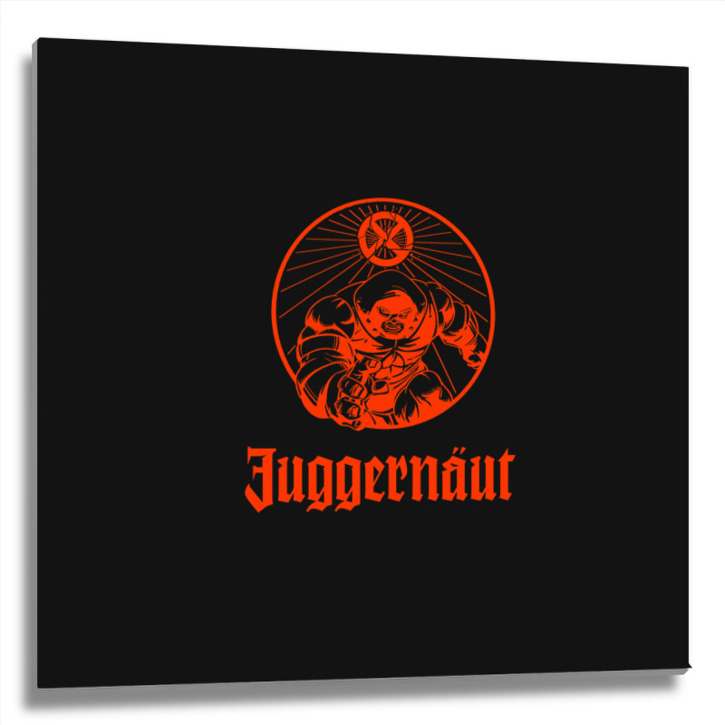 Anesthetic Juggernaut Metal Print Square | Artistshot