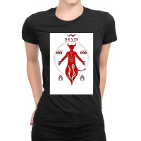 Satanic Ladies Fitted T-shirt | Artistshot