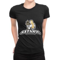 Satanic Female Worshipper Ladies Fitted T-shirt | Artistshot