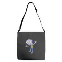 Cartoon Zombie Adjustable Strap Totes | Artistshot