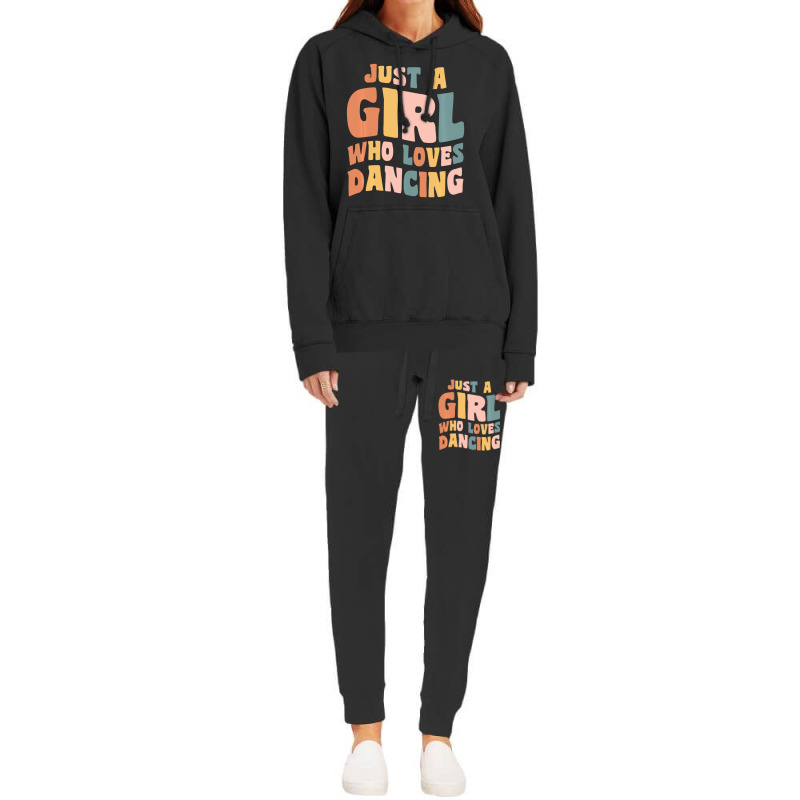 Just A Girl Who Loves Dancing Dancer Quote Hoodie & Jogger set by cm-arts | Artistshot