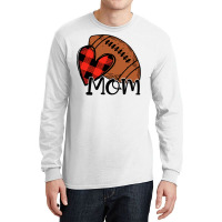 Football Football Mom Cute Football Heart 135 Football Player Long Sleeve Shirts | Artistshot