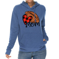 Football Football Mom Cute Football Heart 135 Football Player Lightweight Hoodie | Artistshot