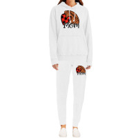 Football Football Mom Cute Football Heart 135 Football Player Hoodie & Jogger Set | Artistshot