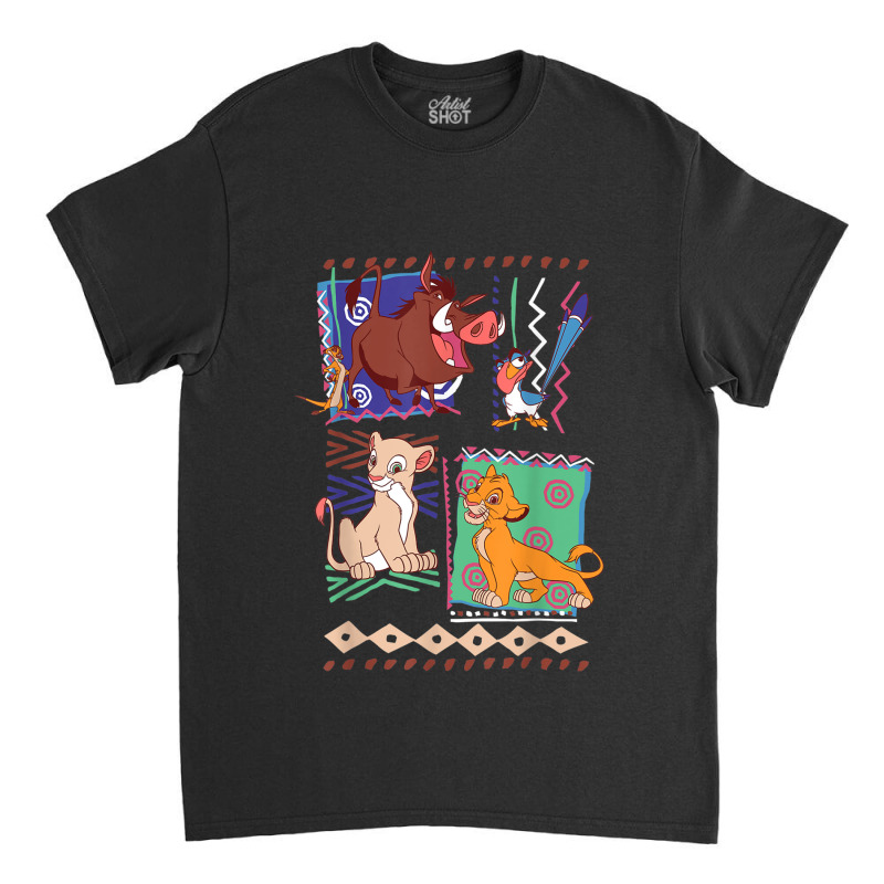 Lion & King Simba And Timon Graphic Classic T-shirt by althubich | Artistshot