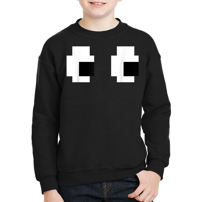 Retro Arcade Game Ghost 80s 8 Bit Halloween Group Costume T Shirt Youth Sweatshirt by cm-arts | Artistshot