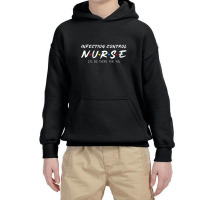 Womens Infection Control Nurse I'll Be There For Your Nurse Week V Nec Youth Hoodie | Artistshot