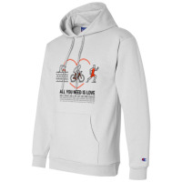 All You Need Is Love Quot  Triathlete Champion Hoodie | Artistshot