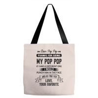 Dear Pop Pop, Love, Your Favorite Tote Bags | Artistshot