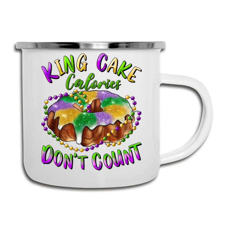 Mardi Gras King Cake Calories Don't Count Camper Cup | Artistshot