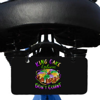 Mardi Gras King Cake Calories Don't Count Bicycle License Plate | Artistshot