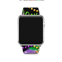 Mardi Gras King Cake Calories Don't Count Apple Watch Band | Artistshot