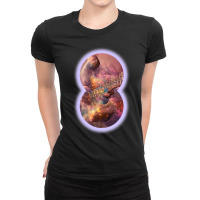 Beautiful Guitar Instrument Abstract Futuristic Musician Digital Art Ladies Fitted T-shirt | Artistshot