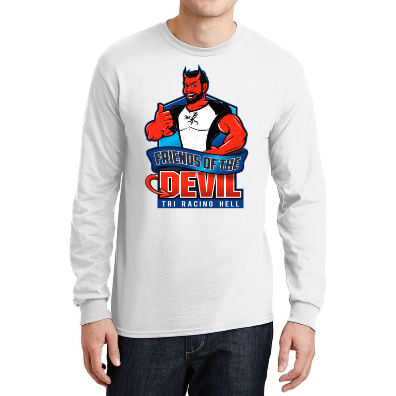 Friends Of The Devil Long Sleeve Shirts by YAMARIMULERO | Artistshot