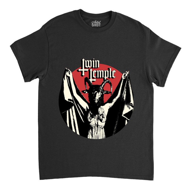 Twin Temple Classic T-shirt by SEANMCDONOUGH | Artistshot