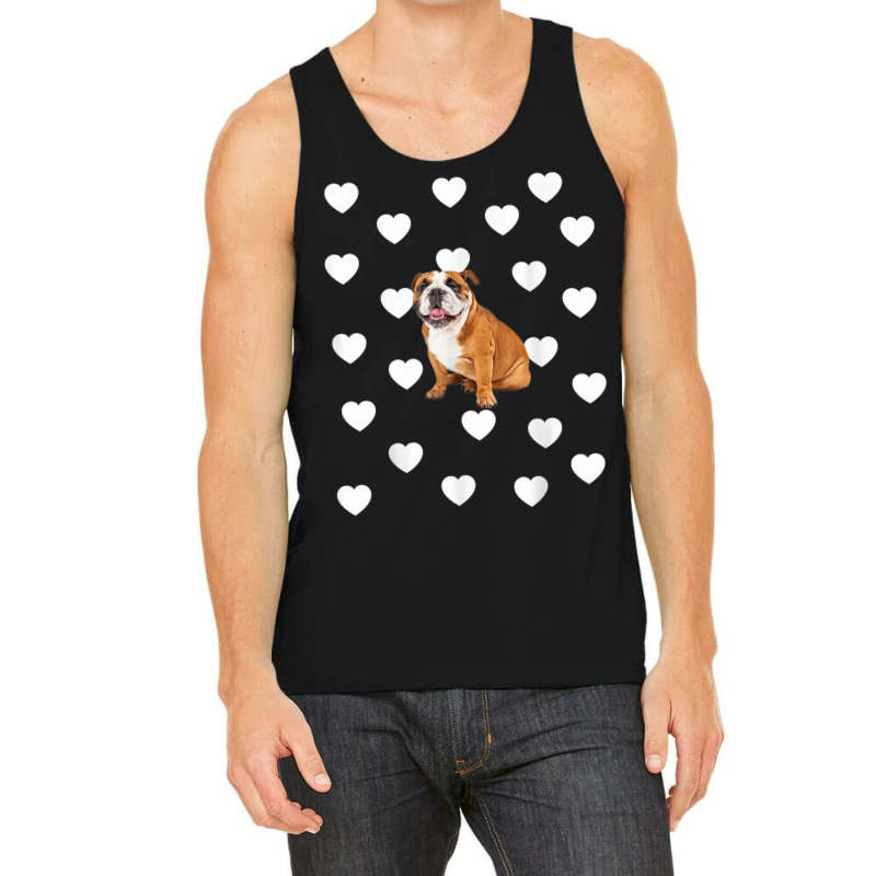 English Bulldog Dog Theme Baby Gender Neutral Nursery Room Tank Top | Artistshot