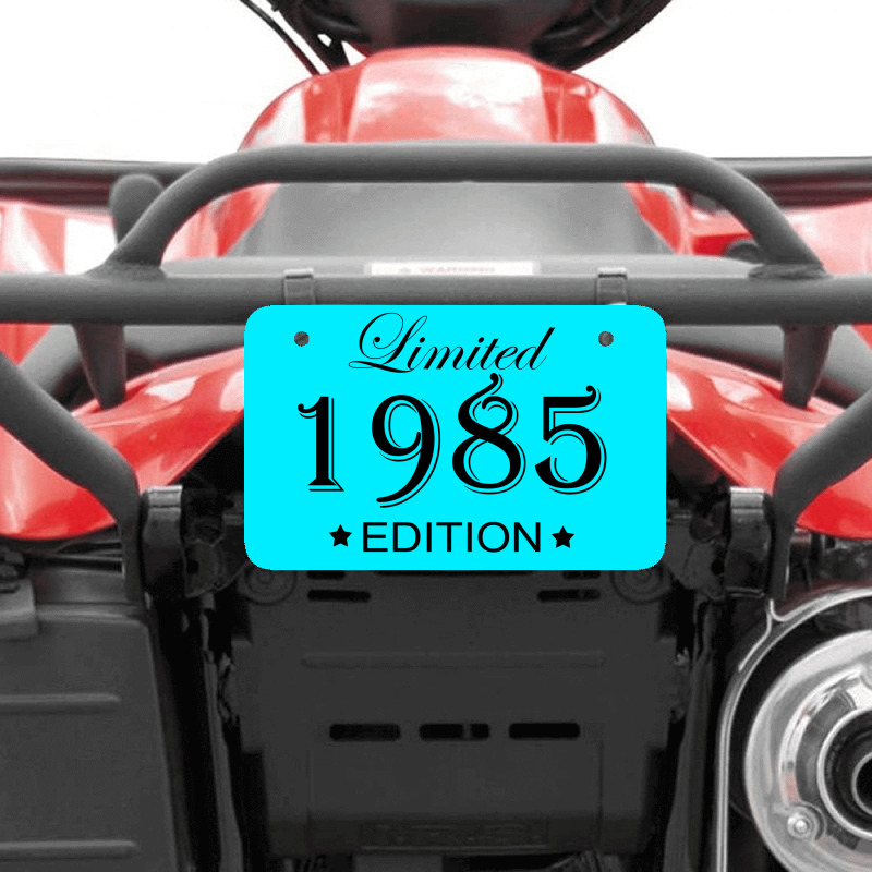 Limited Edition 1985 Atv License Plate | Artistshot