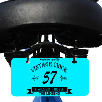Wintage Chick 57 Bicycle License Plate | Artistshot