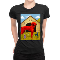 Clifford The Big Red Dog Ladies Fitted T-shirt | Artistshot