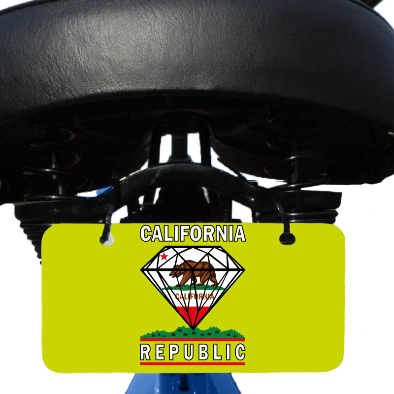 California Diamond Republic Bicycle License Plate | Artistshot