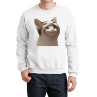 Beluga Cat Smiling Beluga Crewneck Sweatshirt | Artistshot