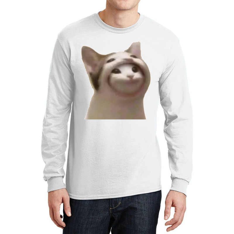 Beluga Cat Smiling Beluga Long Sleeve Shirts | Artistshot