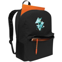 Geometric Triangle Compilation In Teal Backpack | Artistshot