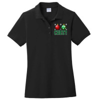 Chest Nuts Christmas Light Matching Couple Chestnuts Ladies Polo Shirt | Artistshot