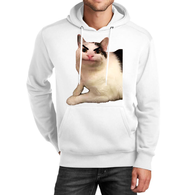 Beluga Discord Funny Cat Angry Version Unisex Hoodie | Artistshot