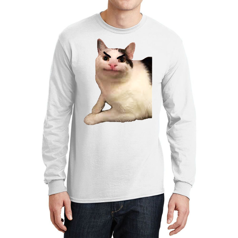 Beluga Discord Funny Cat Angry Version Long Sleeve Shirts | Artistshot