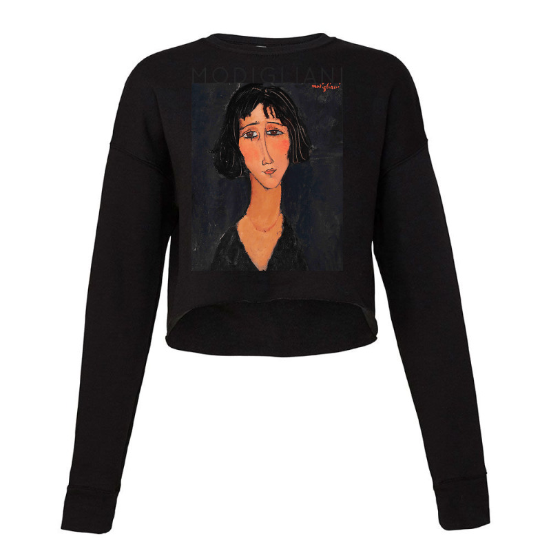 Amedeo Modigliani Jeune Femme Margherita For Artists Premium T Shirt Cropped Sweater by cm-arts | Artistshot