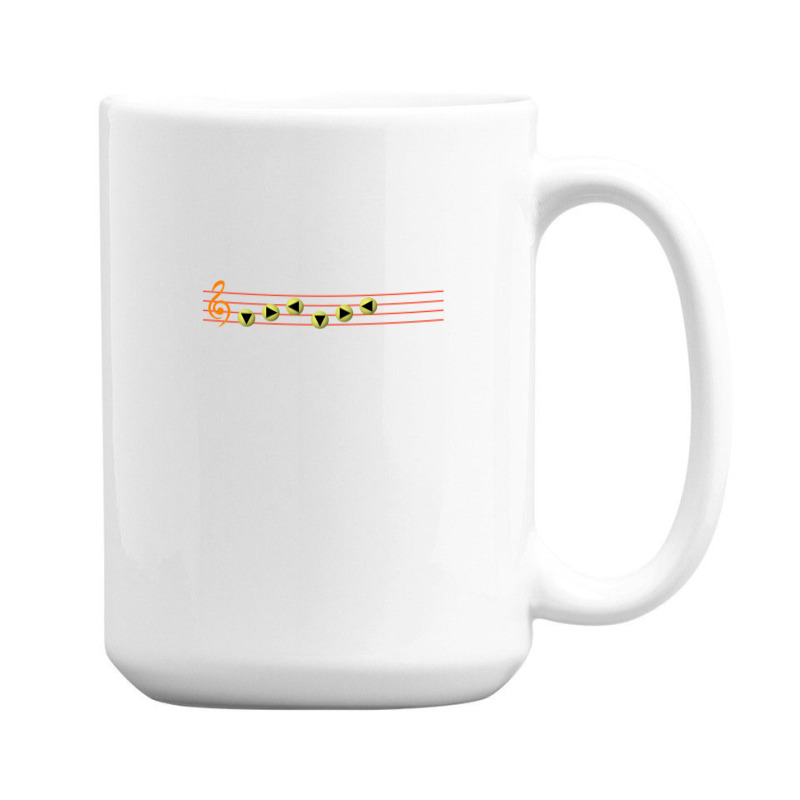 Ocarina Melodies   Saria's Song 15 Oz Coffee Mug | Artistshot