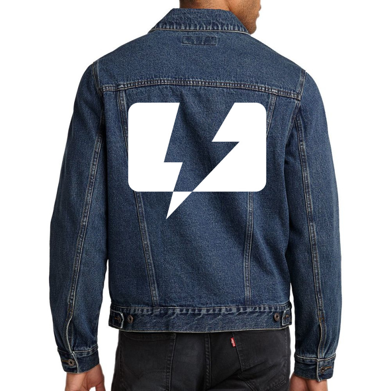 Lightning Men Denim Jacket by MegaAgustina | Artistshot