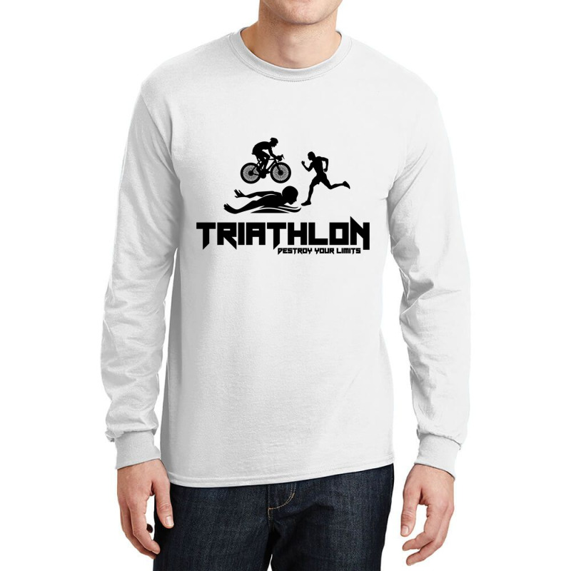 Triathlon Long Sleeve Shirts by YAMARIMULERO | Artistshot