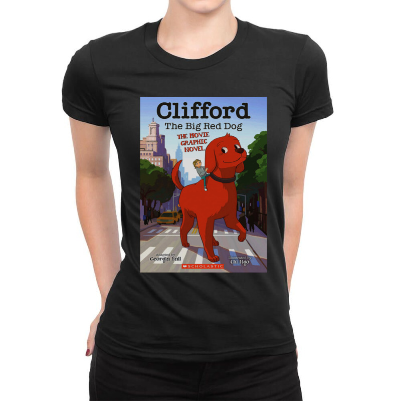 Big Red Dog 2021 Ladies Fitted T-Shirt by TIMOTHYSHRINER | Artistshot