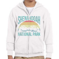 Retro Vintage National Park   Shenandoah National Park Tank Top Youth Zipper Hoodie | Artistshot