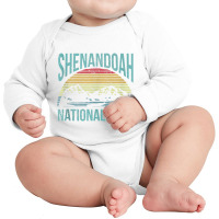 Retro Vintage National Park   Shenandoah National Park Tank Top Long Sleeve Baby Bodysuit | Artistshot