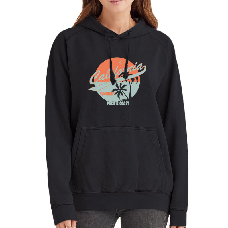 Pacific Coast California Vintage Hoodie | Artistshot