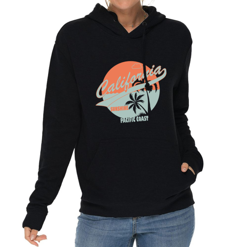 Pacific Coast California Lightweight Hoodie | Artistshot