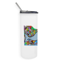 Blue Whale, Marine Sea Animal, Ocean Life, Surf, Art Work Raglan Baseb Skinny Tumbler | Artistshot