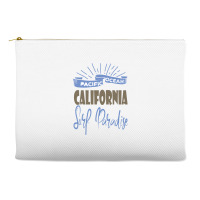 Pacific Ocean California Surf Paradise Accessory Pouches | Artistshot